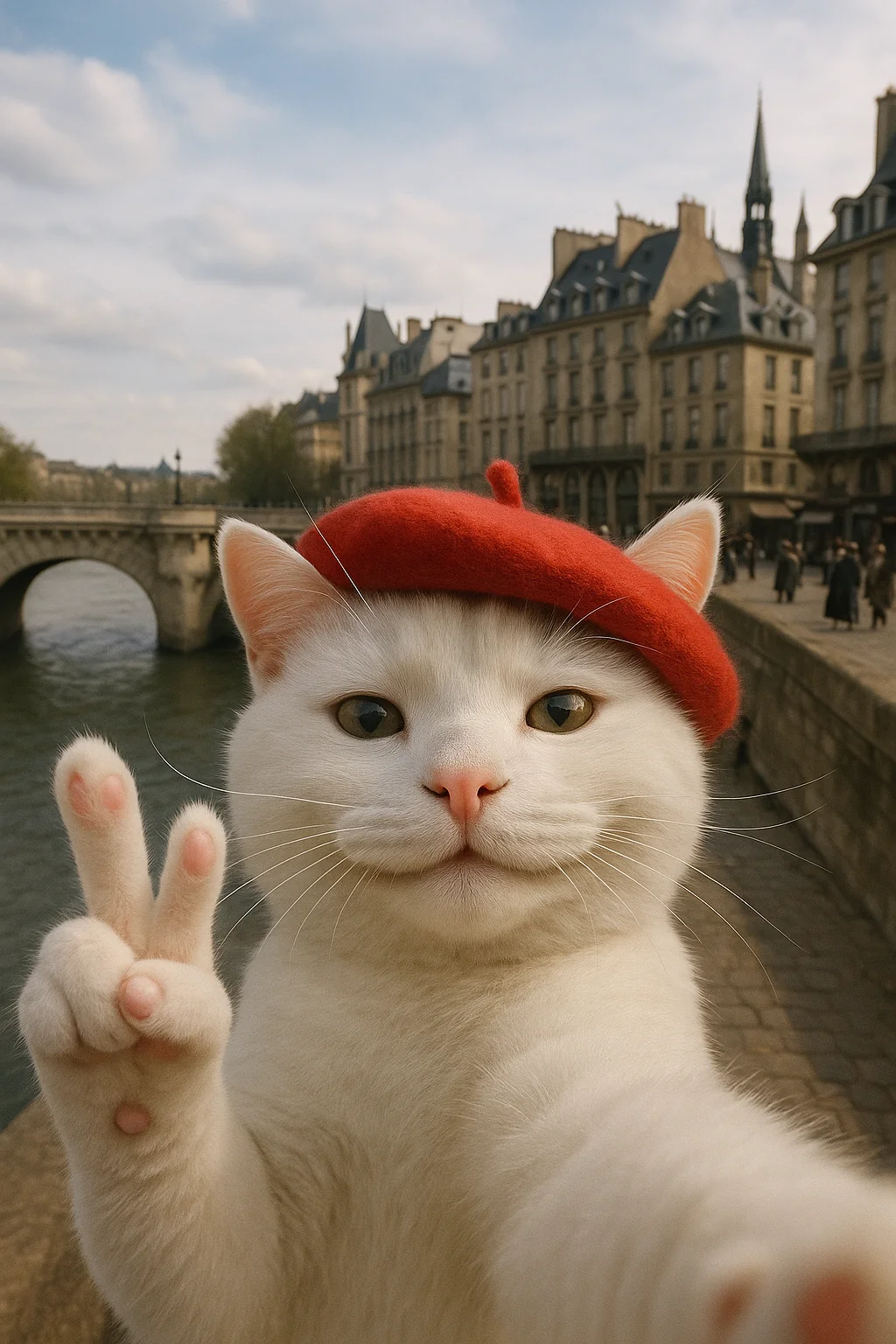 Peace Cat is peacefull